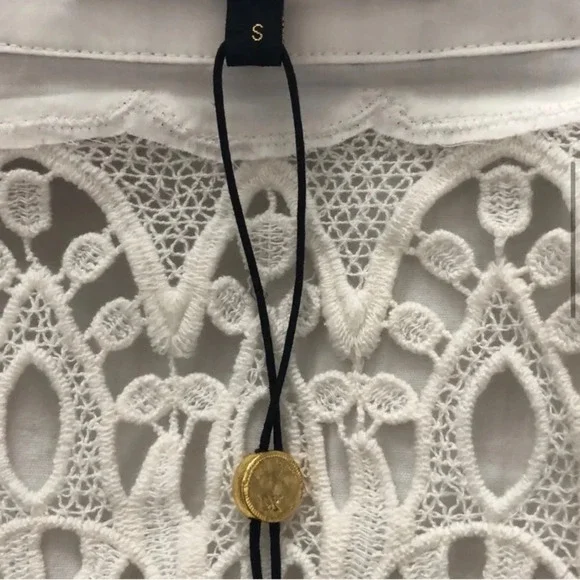 Koby Halperin Ginnie Sleeves Blouse Size Small - Picture 5 of 9